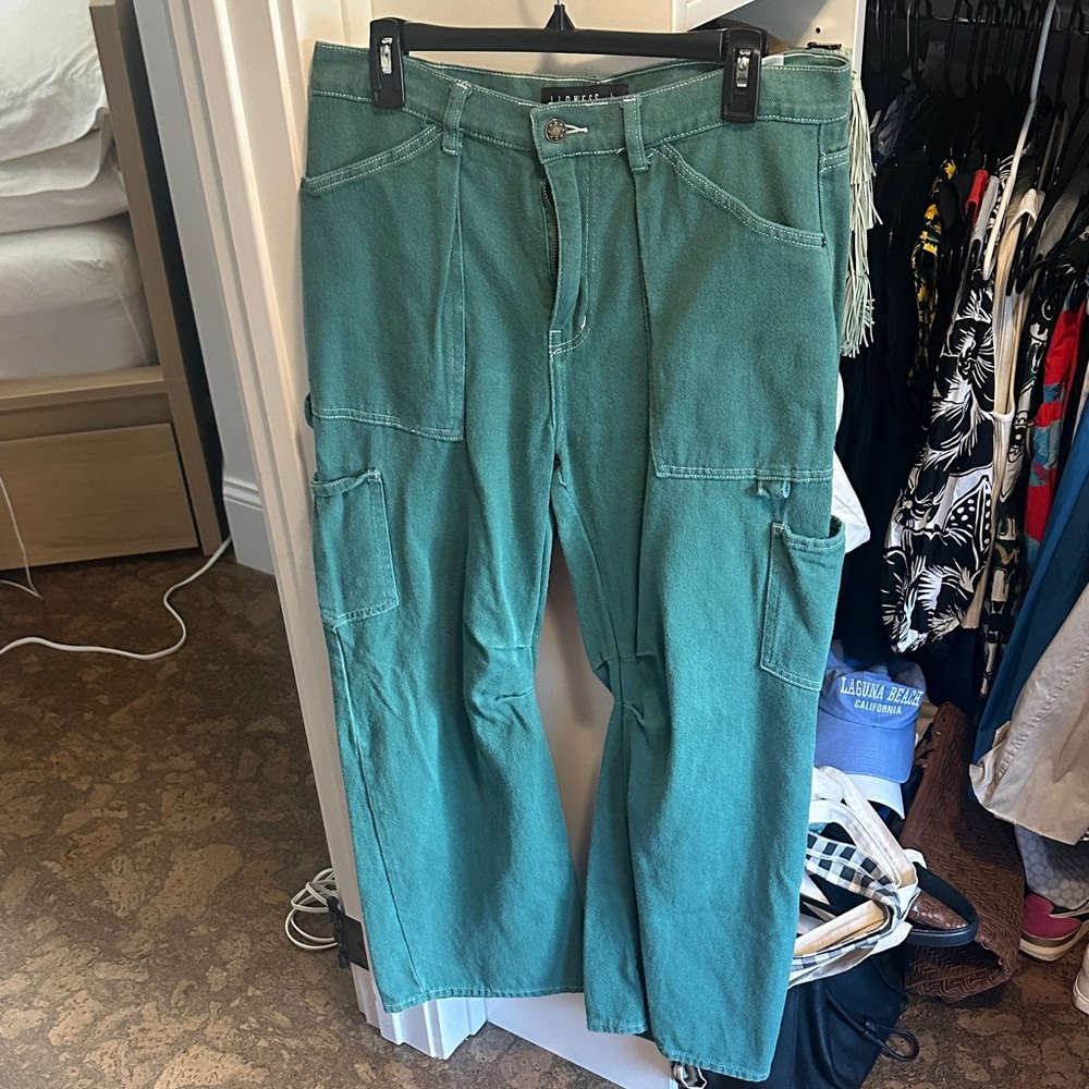 Lioness Green Straight Leg Pants